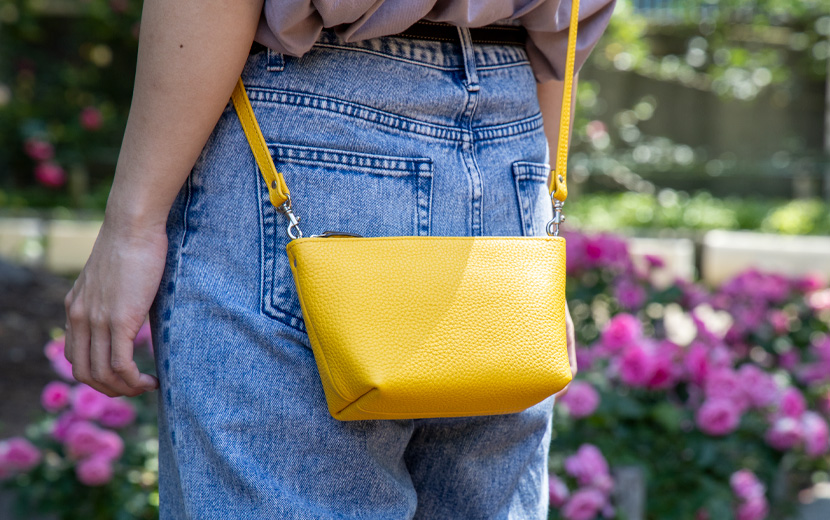 ポシェット.コーナーポーチ.サイコロポーチ　オーダー専用 楽天市場】CITEN ＜CITEN＞パフ サイコロ ポーチ シテン 財布・ポーチ